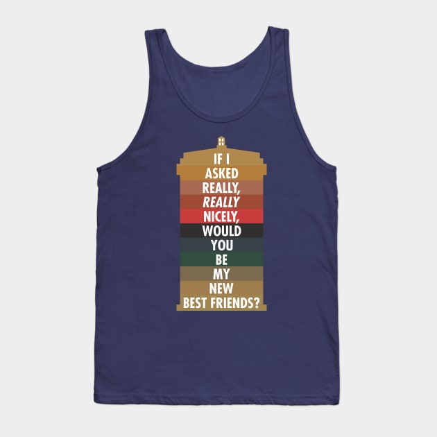 My New Best Friends? Tank Top by MrPandaDesigns